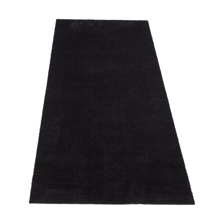 Unicolor gångmatta - Black, 90x200 cm - Tica copenhagen