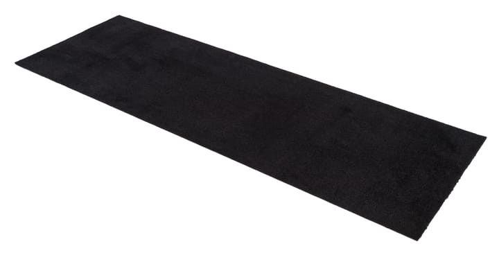 Unicolor gångmatta - Black, 90x200 cm - tica copenhagen