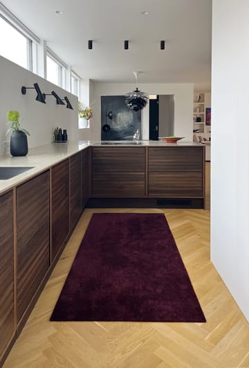 Unicolor gångmatta - Bordeaux, 90x200 cm - tica copenhagen