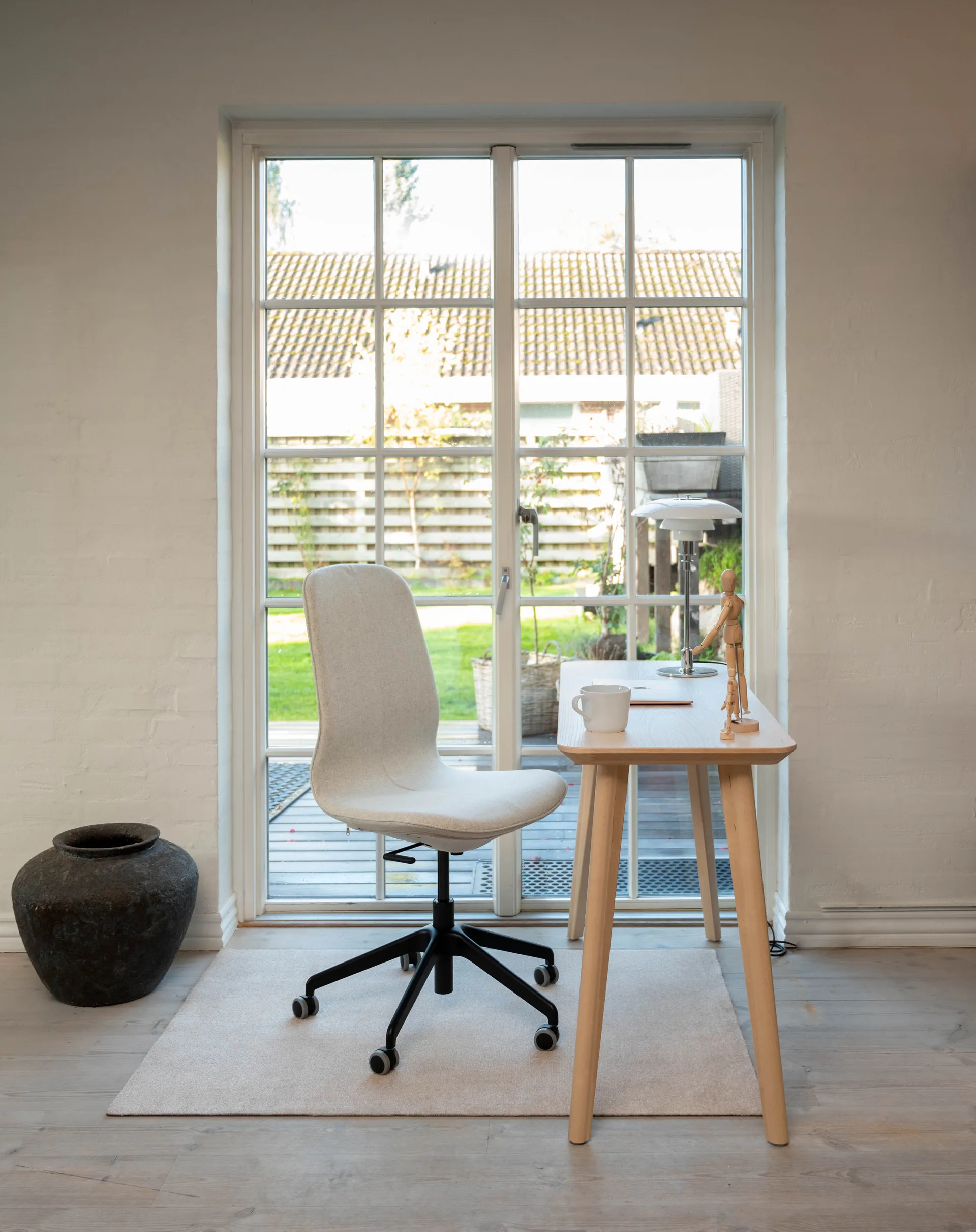 Unicolor gångmatta, Ivory, 90x130 cm tica copenhagen