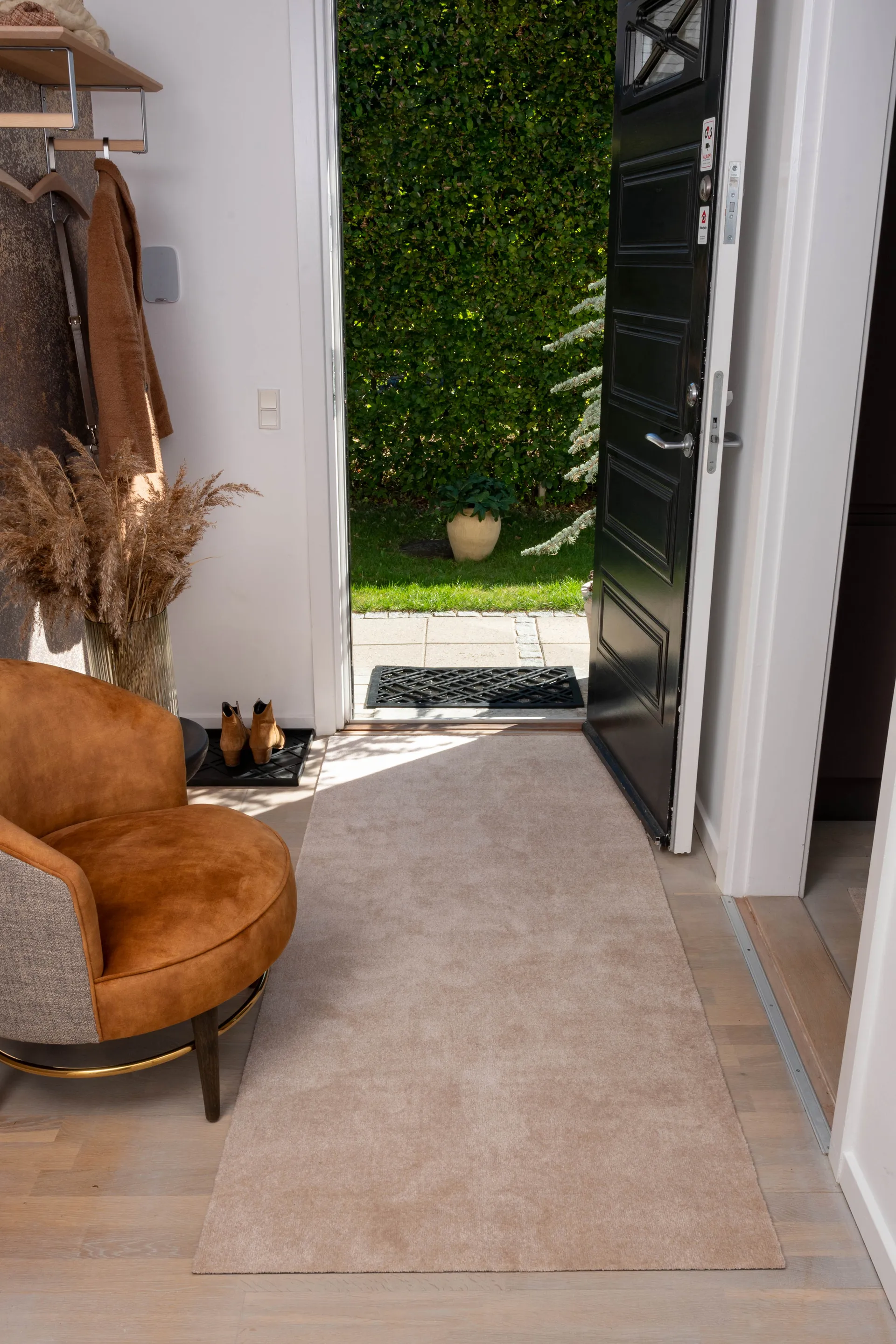 Unicolor gångmatta, Ivory, 90x200 cm tica copenhagen