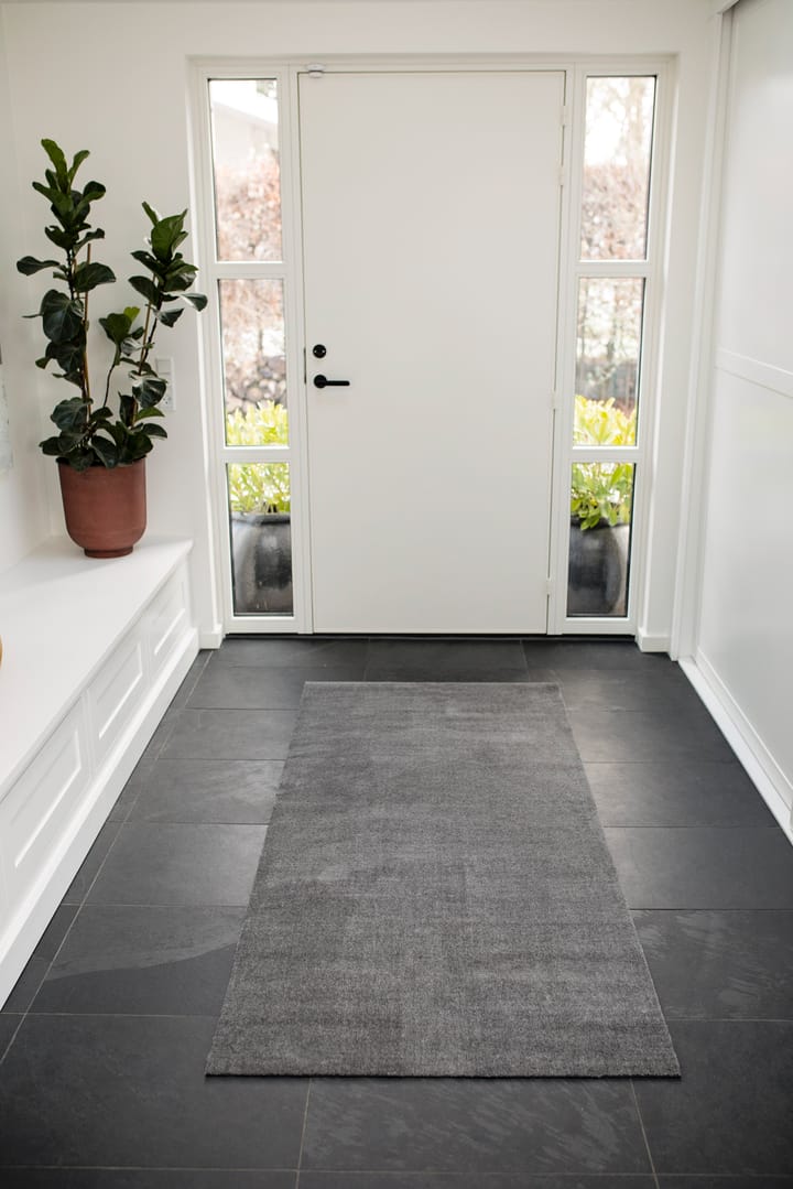 Unicolor gångmatta, Steelgrey, 90x200 cm tica copenhagen