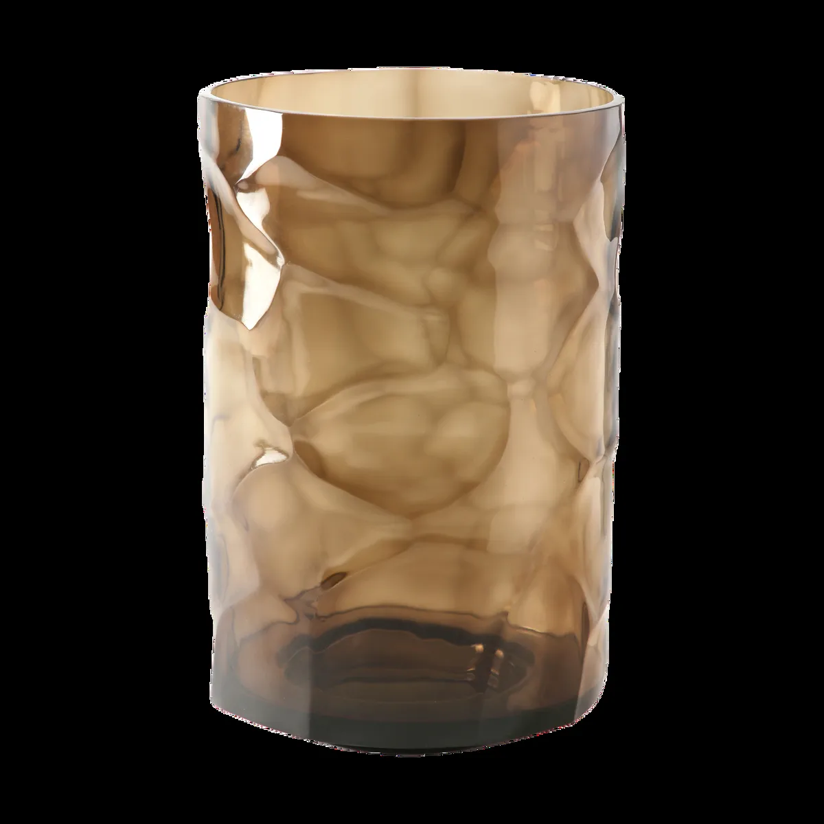 Tinted Aurell vas Ø20x32 cm Brown