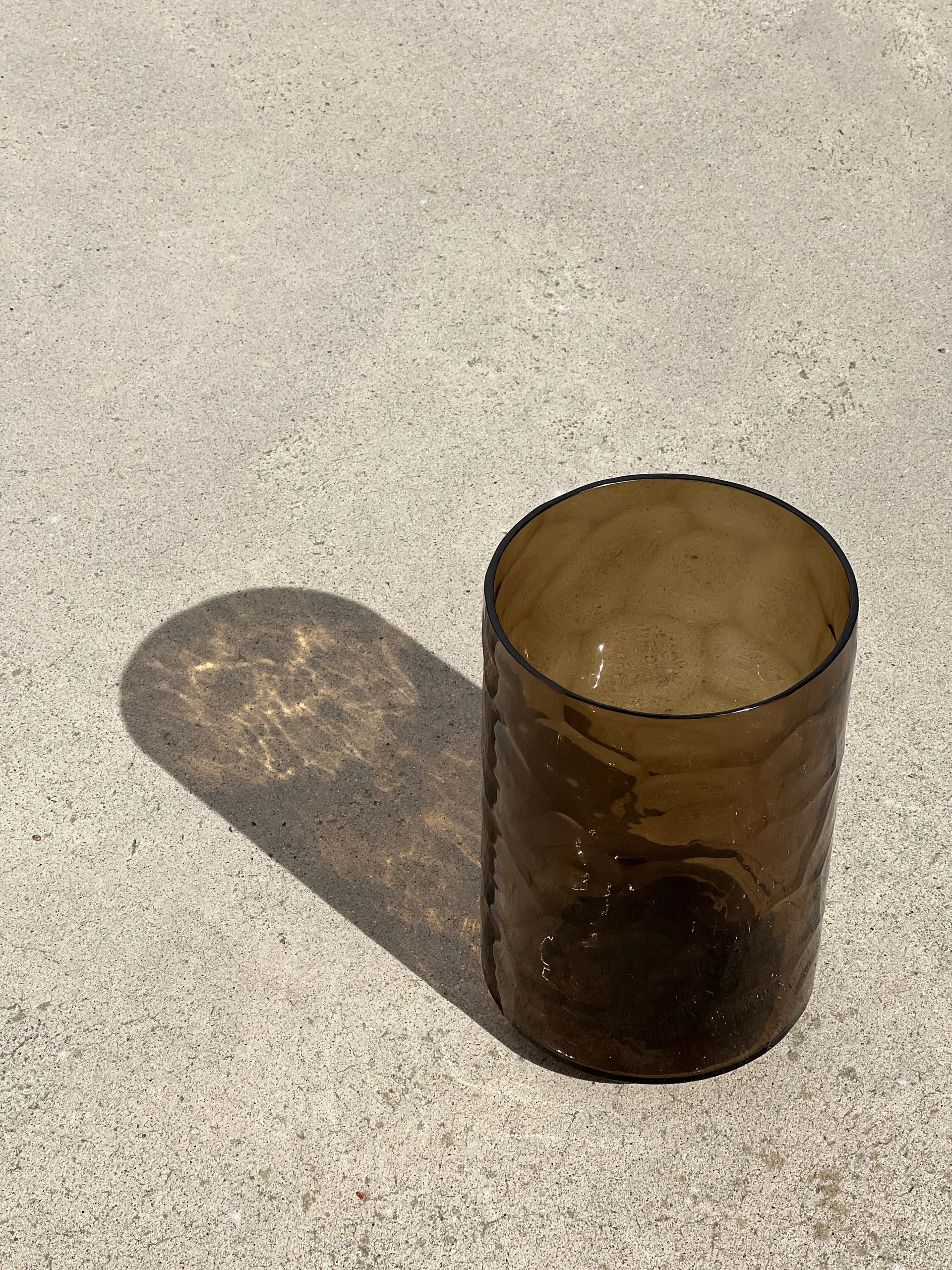 Aurell vas Ø20x32 cm, Brown Tinted