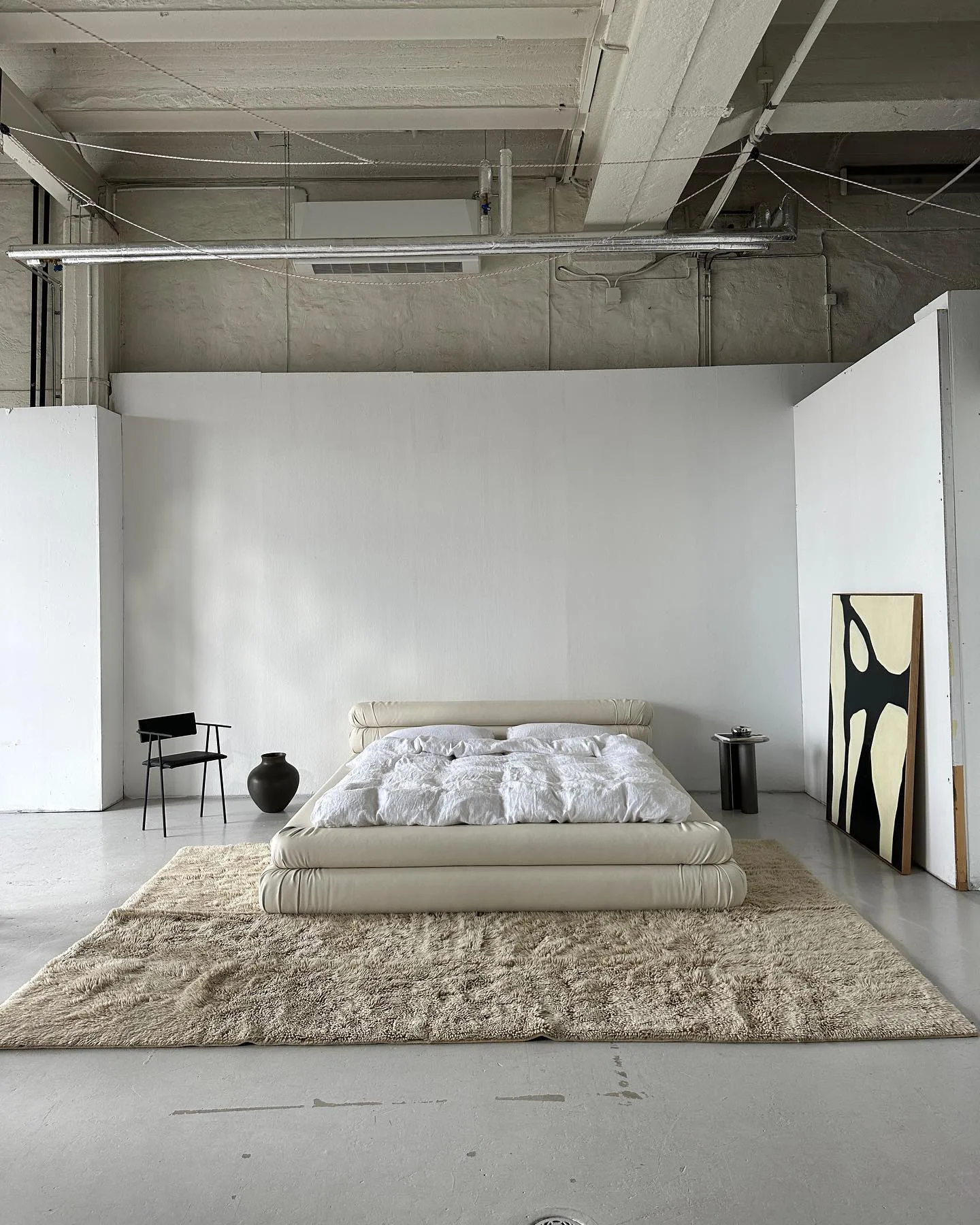 Bergius ullmatta 170x240 cm, Beige Tinted
