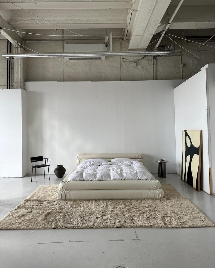 Bergius ullmatta 170x240 cm, Beige Tinted