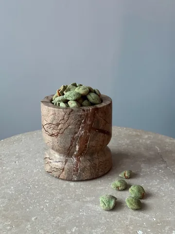 Dahl skål - Red stone - Tinted