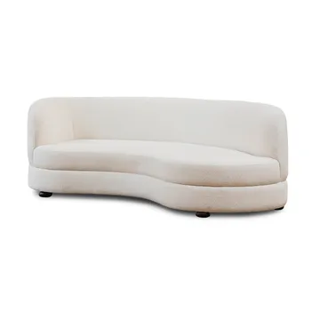 Delon soffa - Bouclé off-white - Tinted