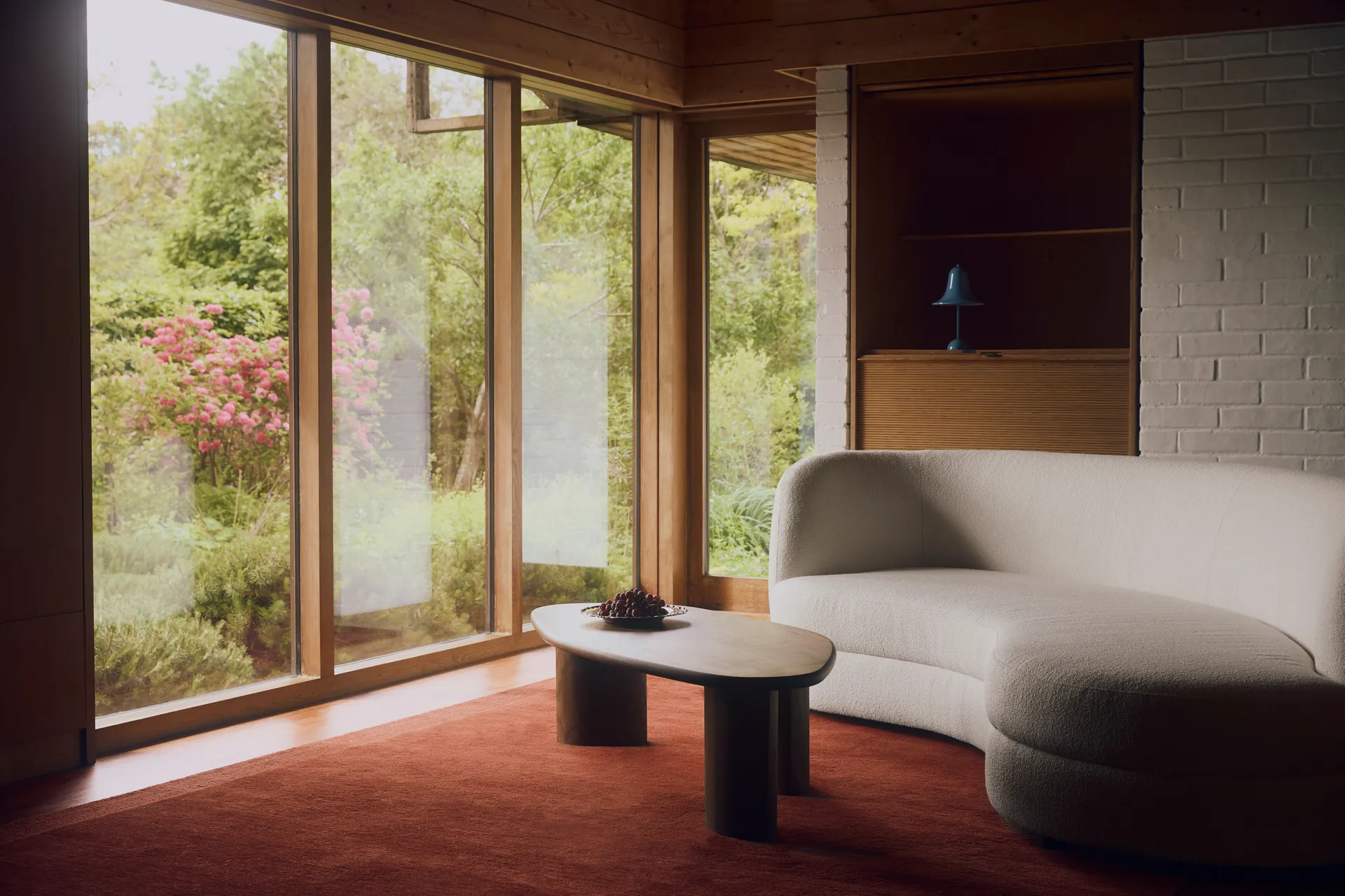 Delon soffa, Bouclé off-white Tinted