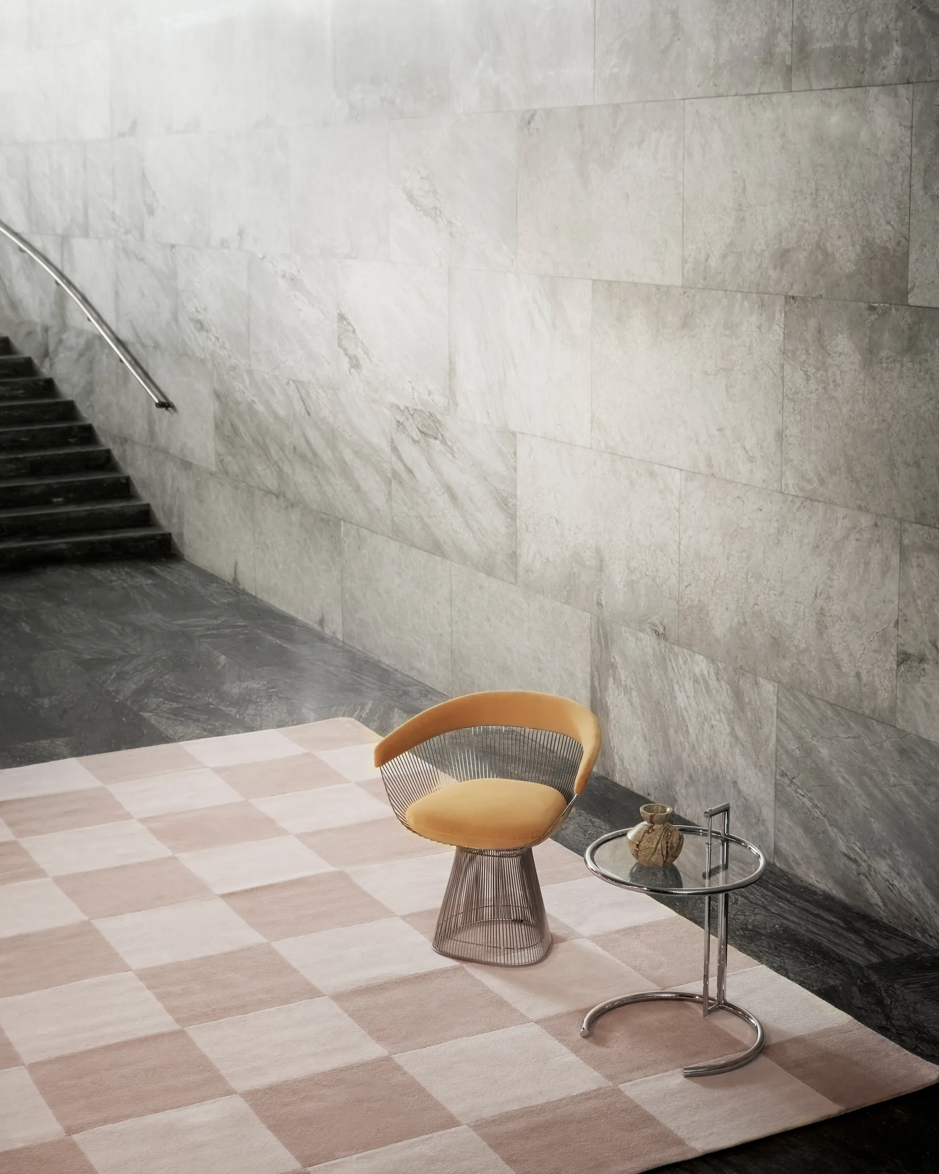 Hafstrom ullmatta 250x350 cm, Beige-white Tinted