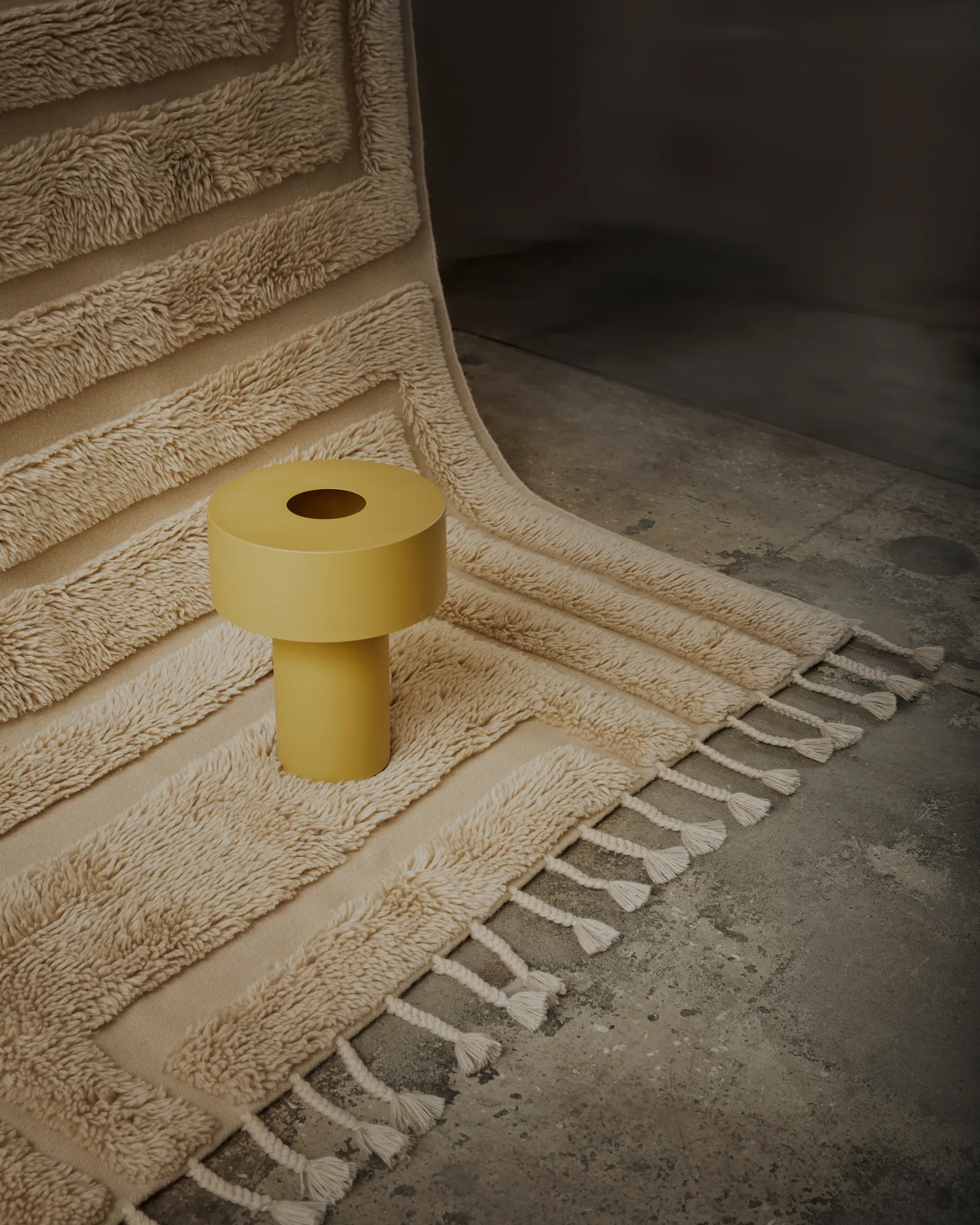 Kask ullmatta 300x400 cm, Beige Tinted