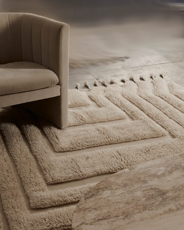 Kask ullmatta 300x400 cm, Beige Tinted