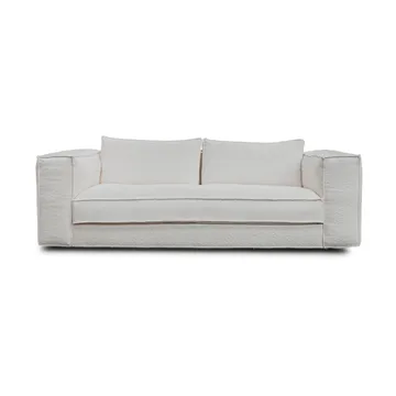 Klinge soffa - Bouclé soft off-white - Tinted