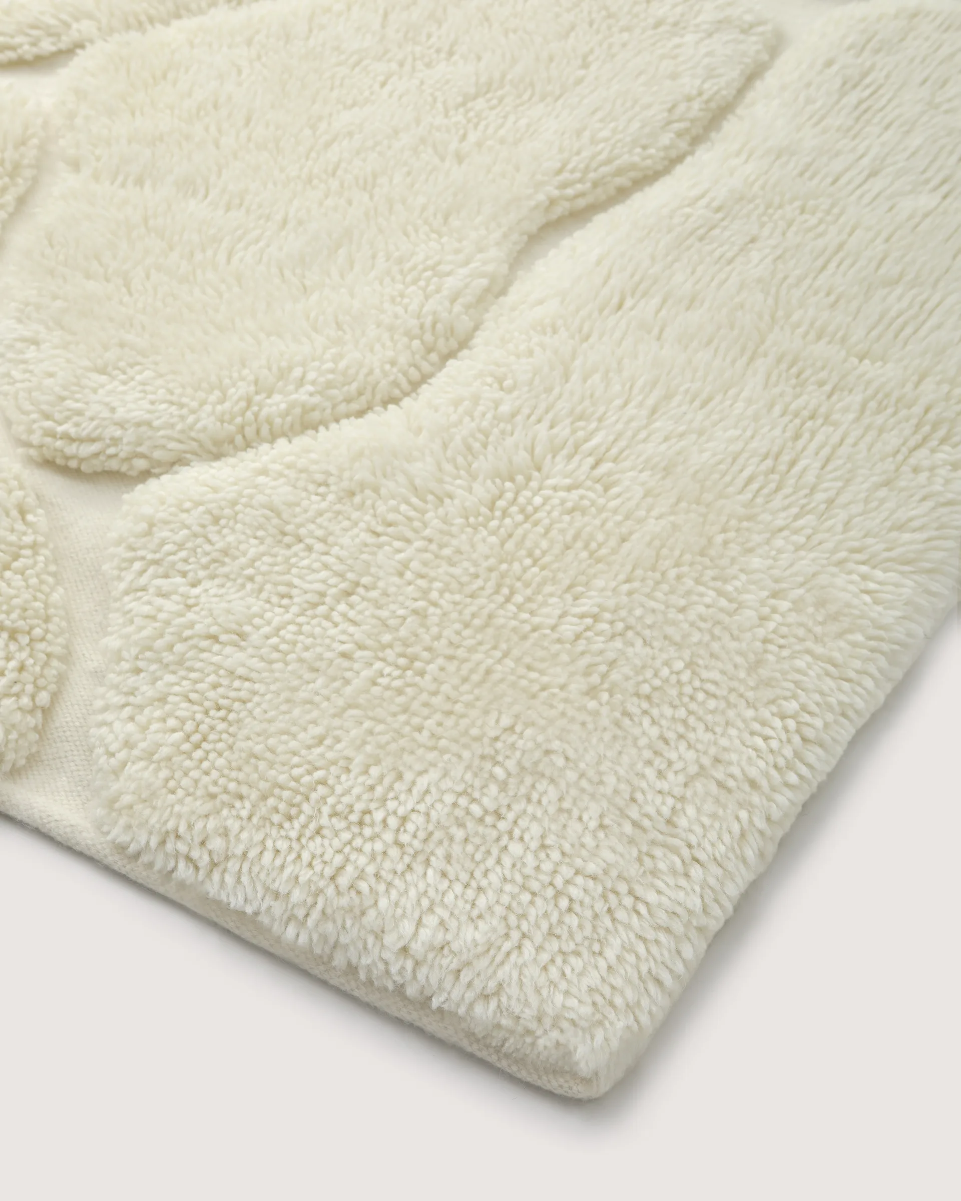 Kullin ullmatta 250x350 cm, Offwhite Tinted