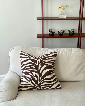 Lange prydnadskudde 50x50 cm - Brown - Tinted