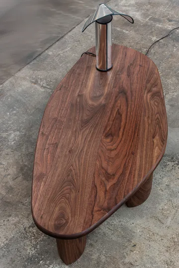 Lowe soffbord - Valnöt dark brown - Tinted