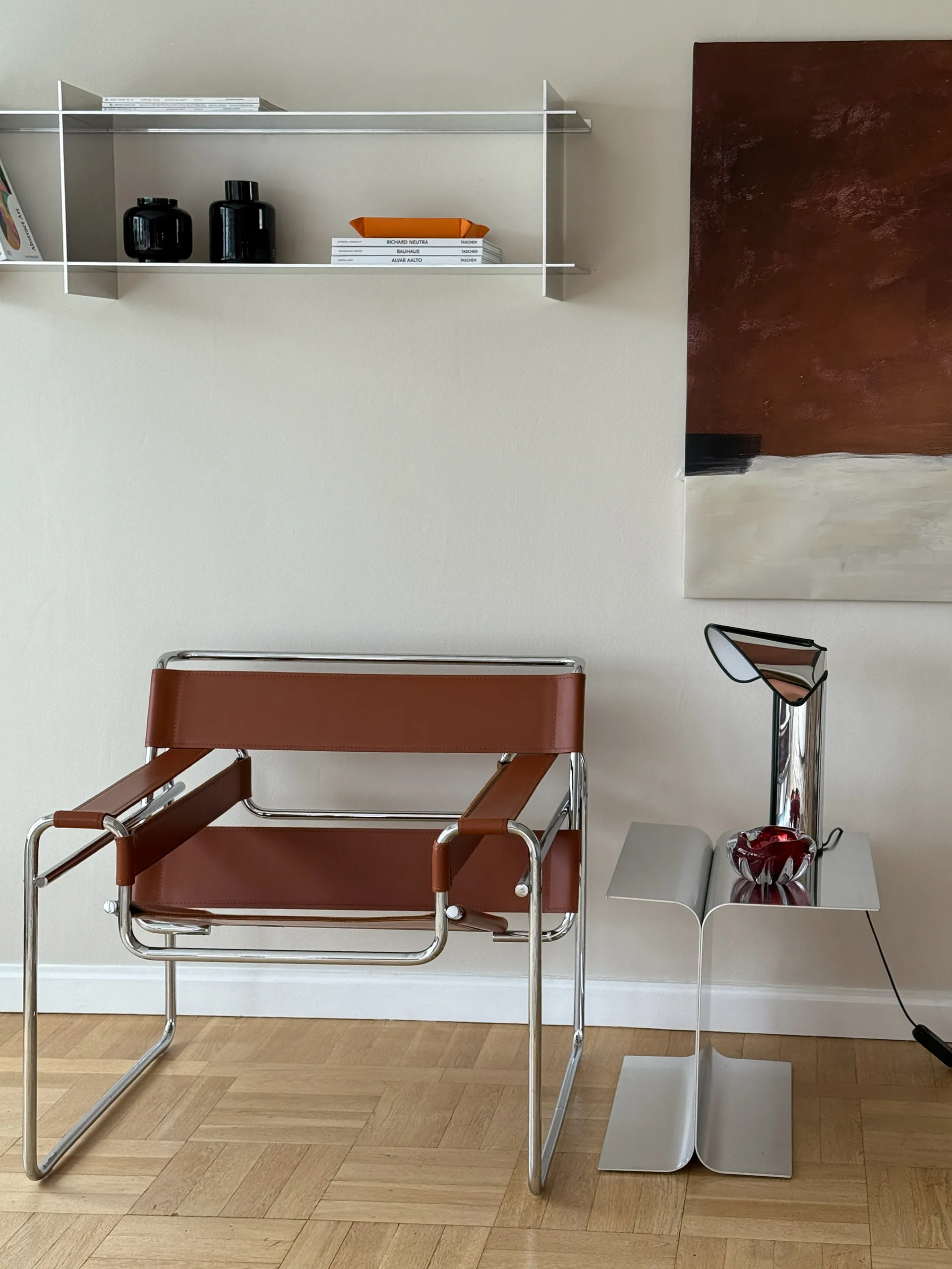 Luce sidobord, Aluminium Tinted