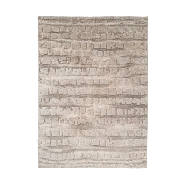 Lydahl ullmatta - Beige, 200x300 cm - Tinted