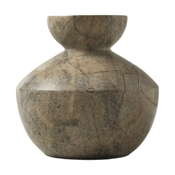 Malmros vas �Ø15x16 cm - Brown - Tinted