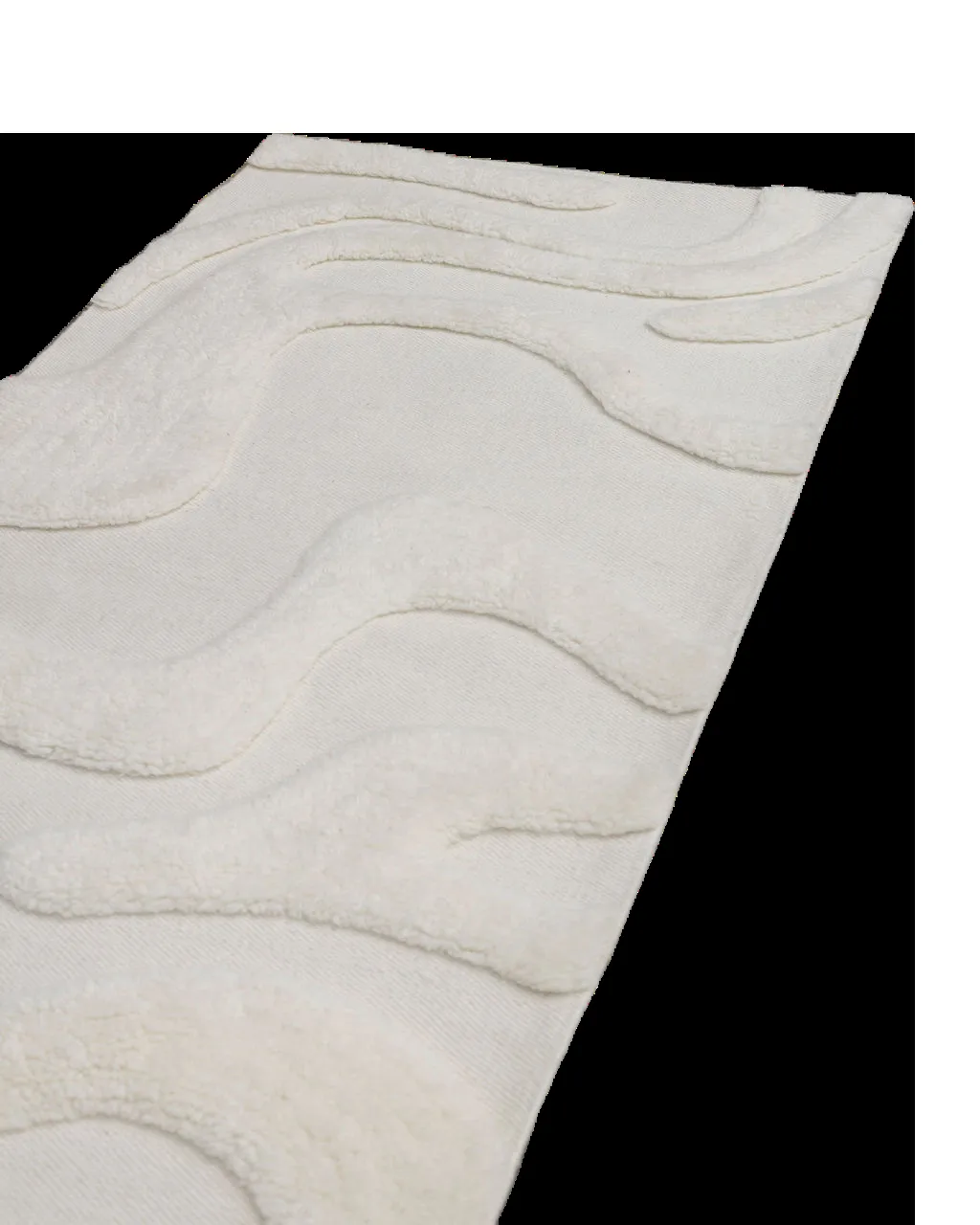 Tinted Norlander gångmatta ull 80x250 cm White