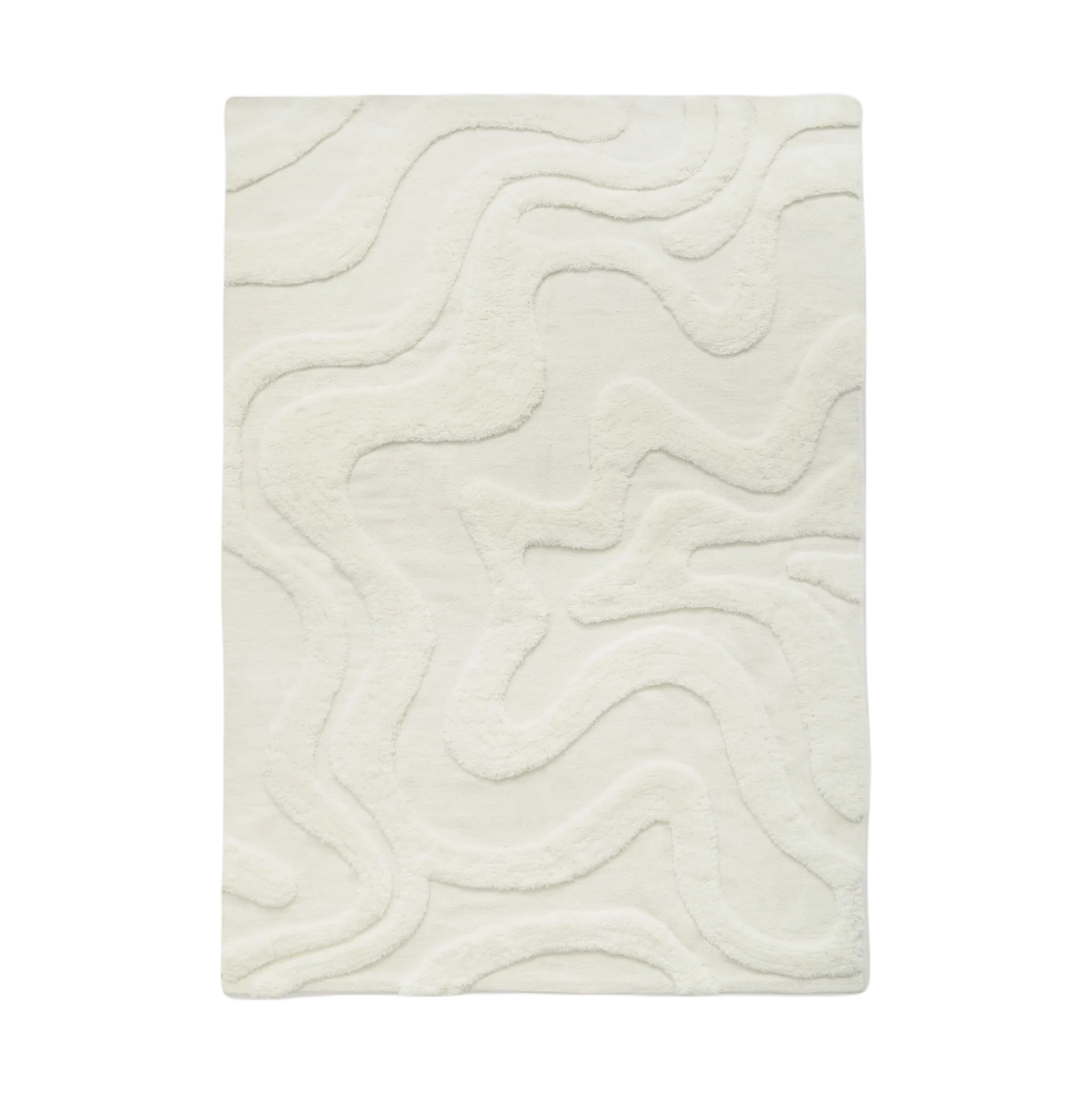 Norlander ullmatta 210x300 cm, Offwhite Tinted