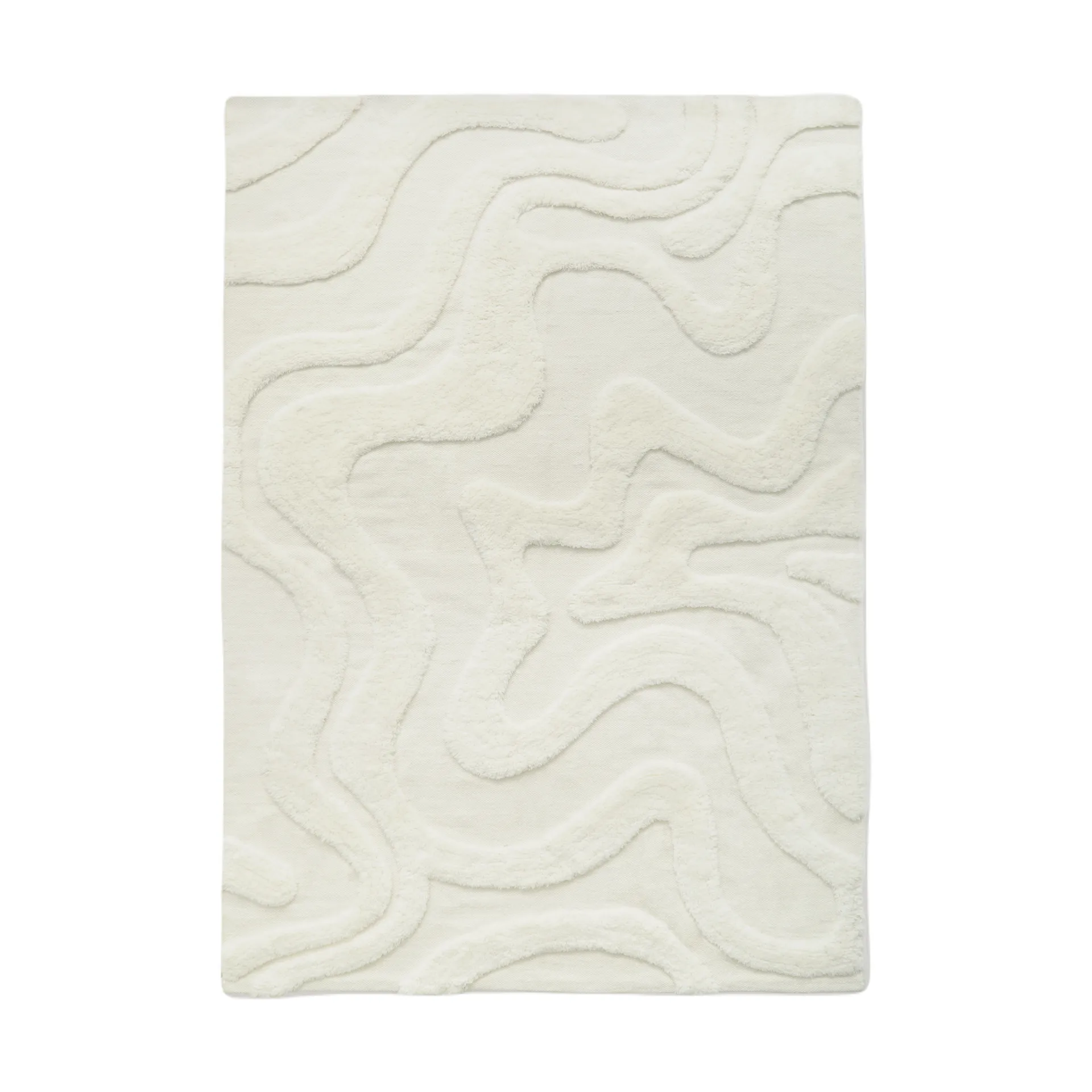 Norlander ullmatta 260x350 cm, Offwhite Tinted