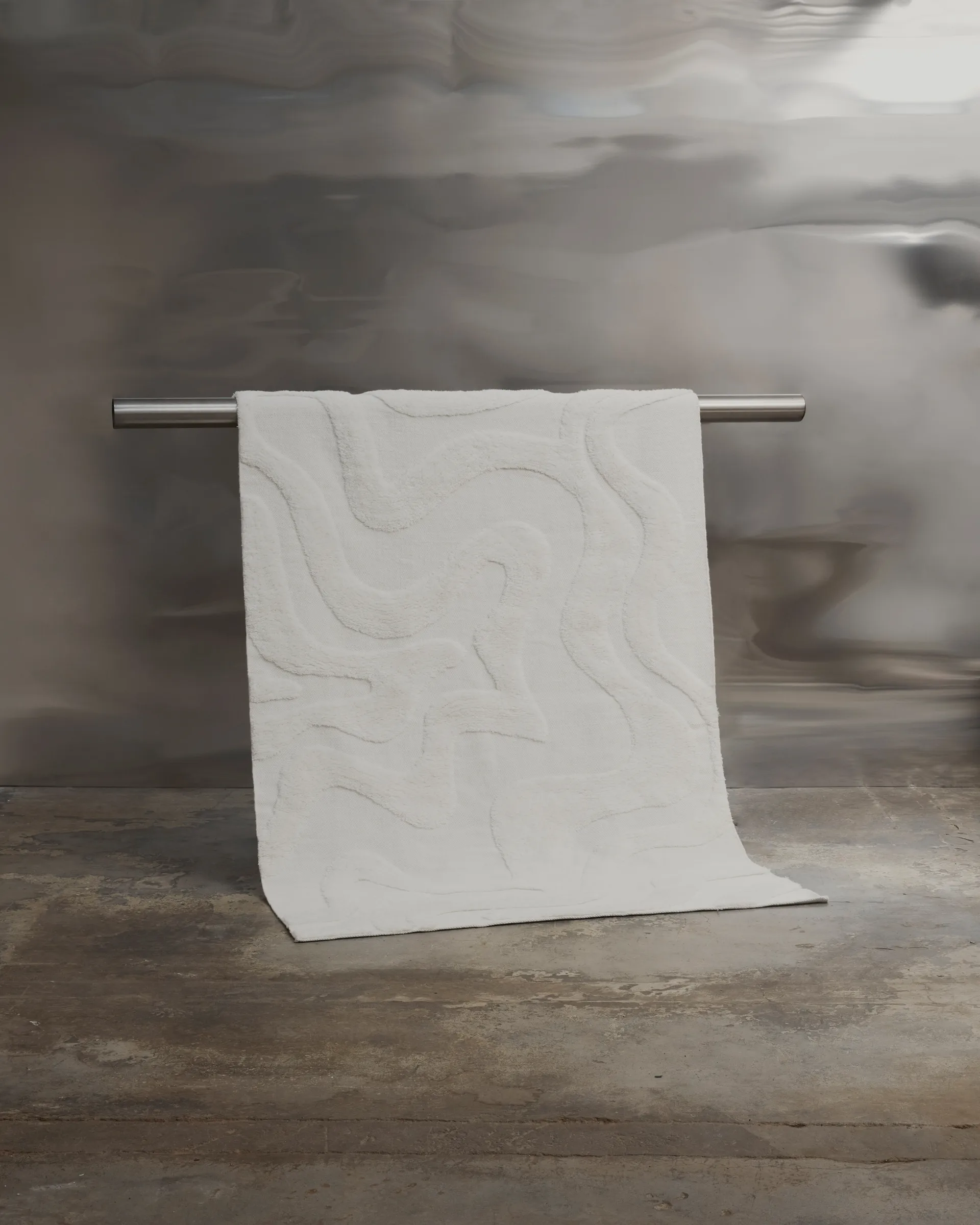 Norlander ullmatta 260x350 cm, Offwhite Tinted