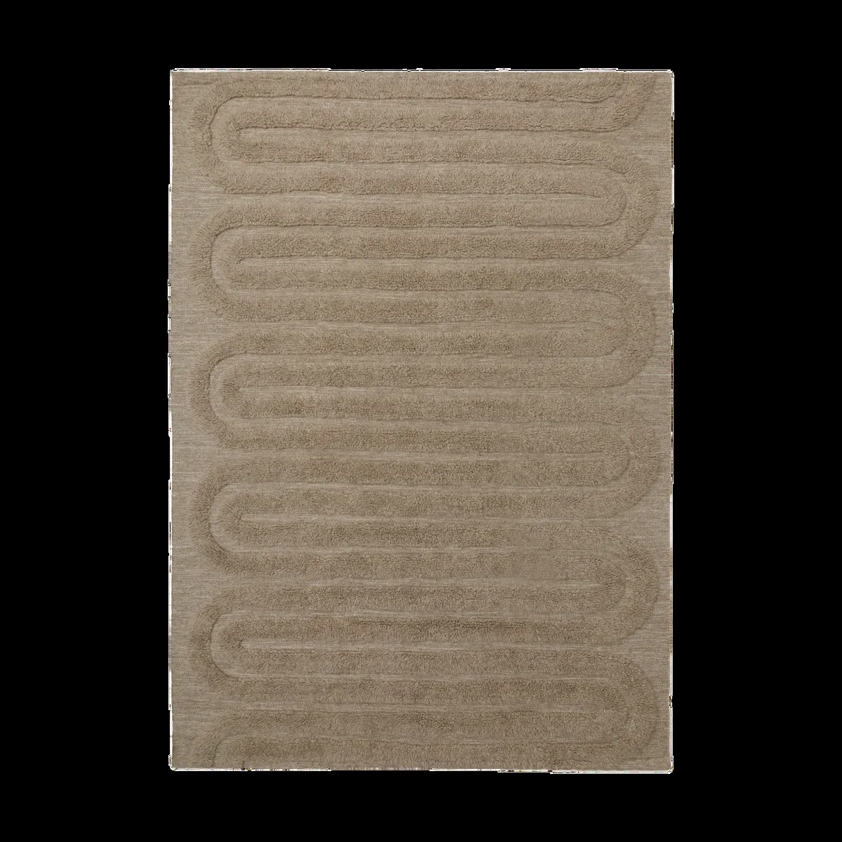 Tinted Riklund ullmatta 280x380 cm Beige-melange