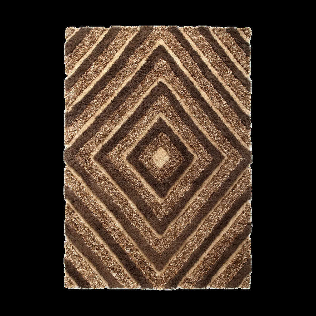 Tinted Stenborg ullmatta 170x240 cm Brown