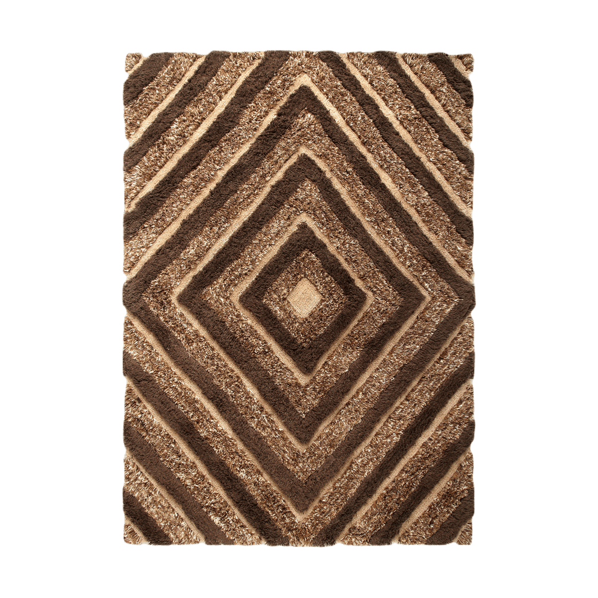 Tinted Stenborg ullmatta 200x300 cm Brown | Skandinavisk Design | Lugg- & Ryamattor | Brun