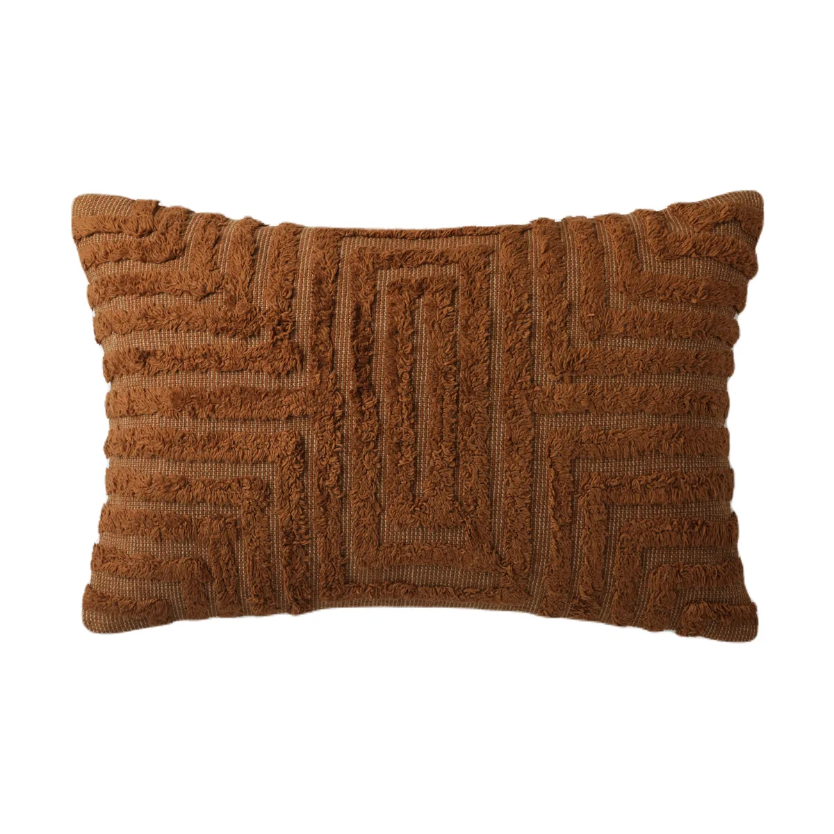 Tinted Telin kudde 30x50 cm Rust