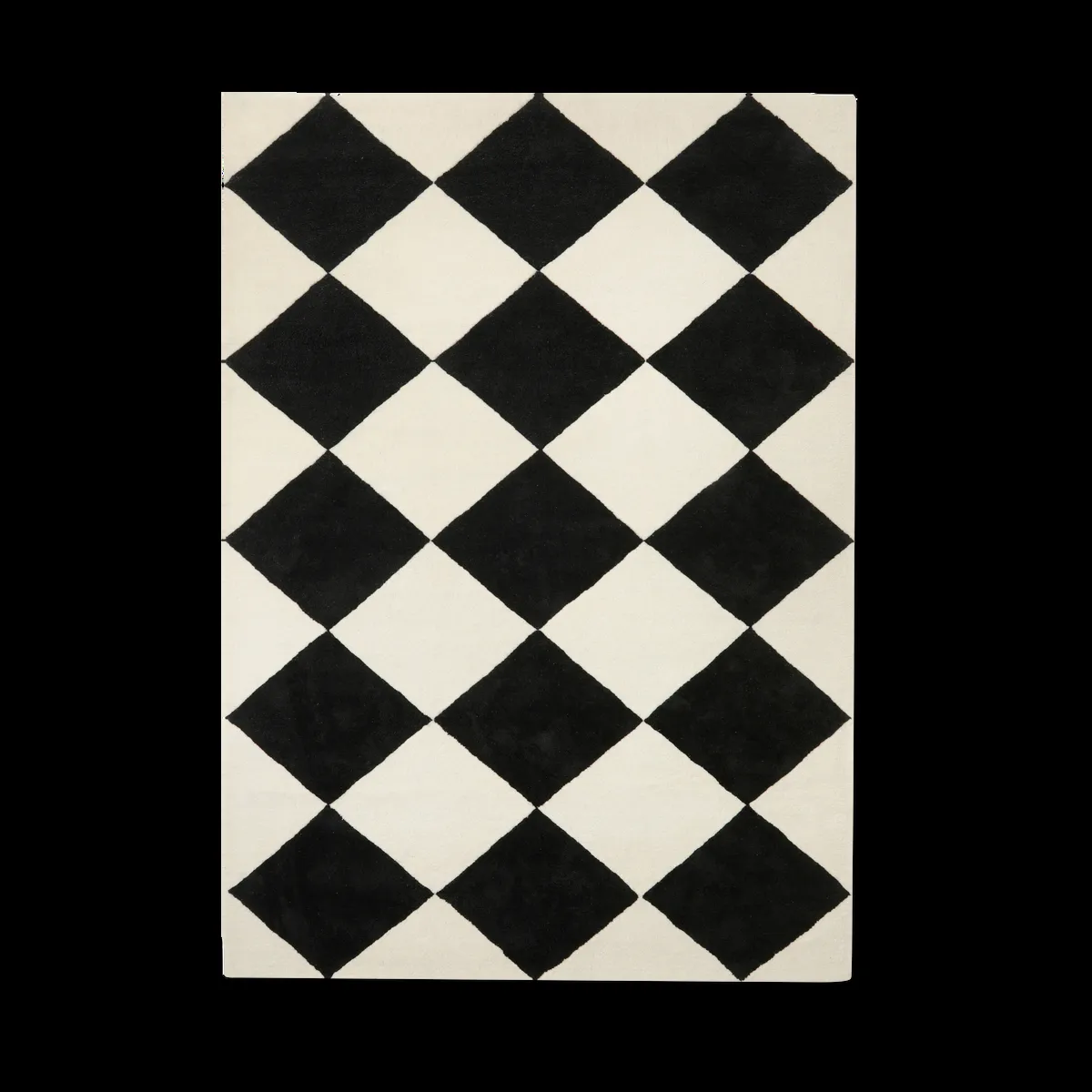 Tinted Tenman ullmatta 250x350 cm Black-white