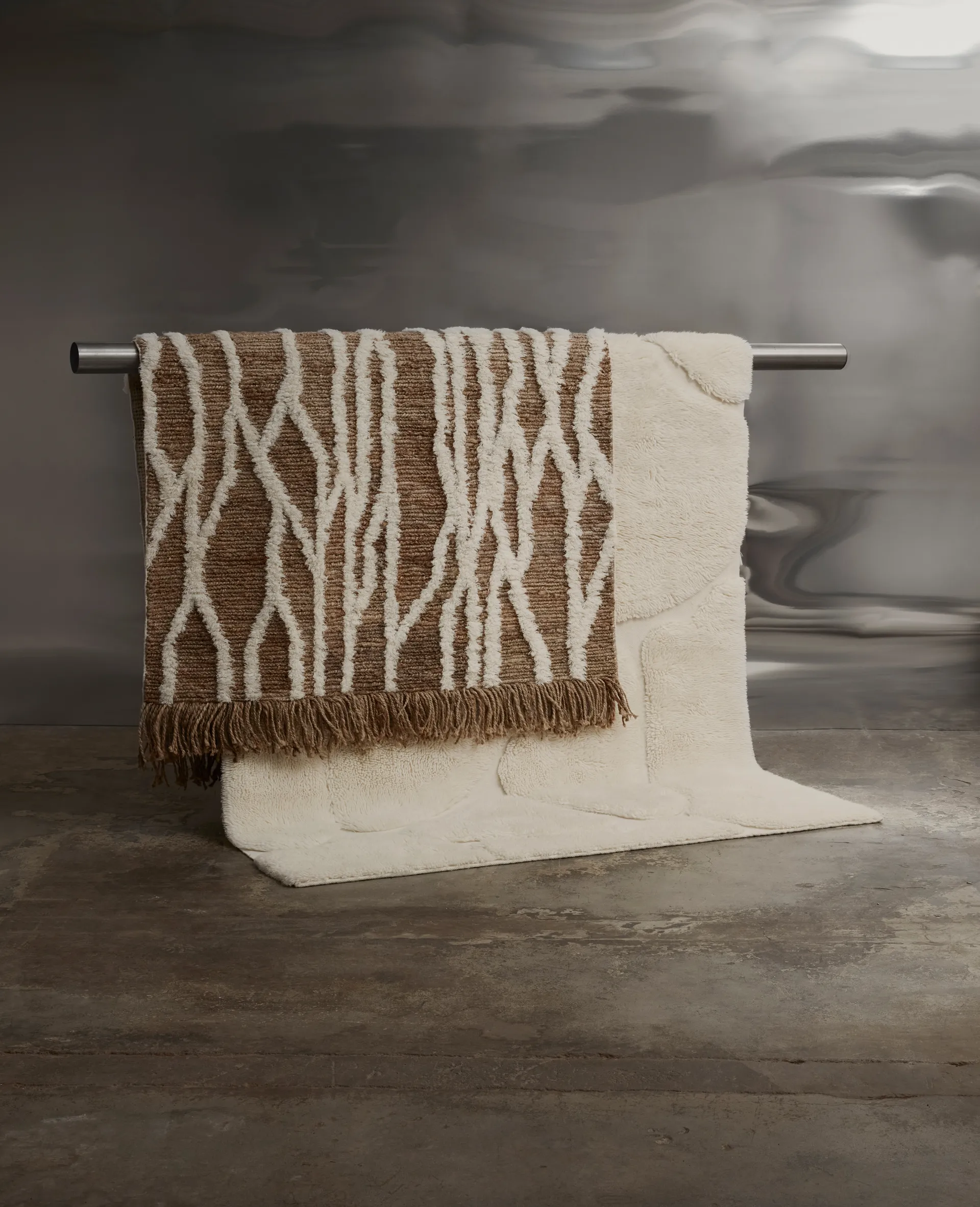 Wahl jutematta 170x240 cm, Brown-offwhite Tinted