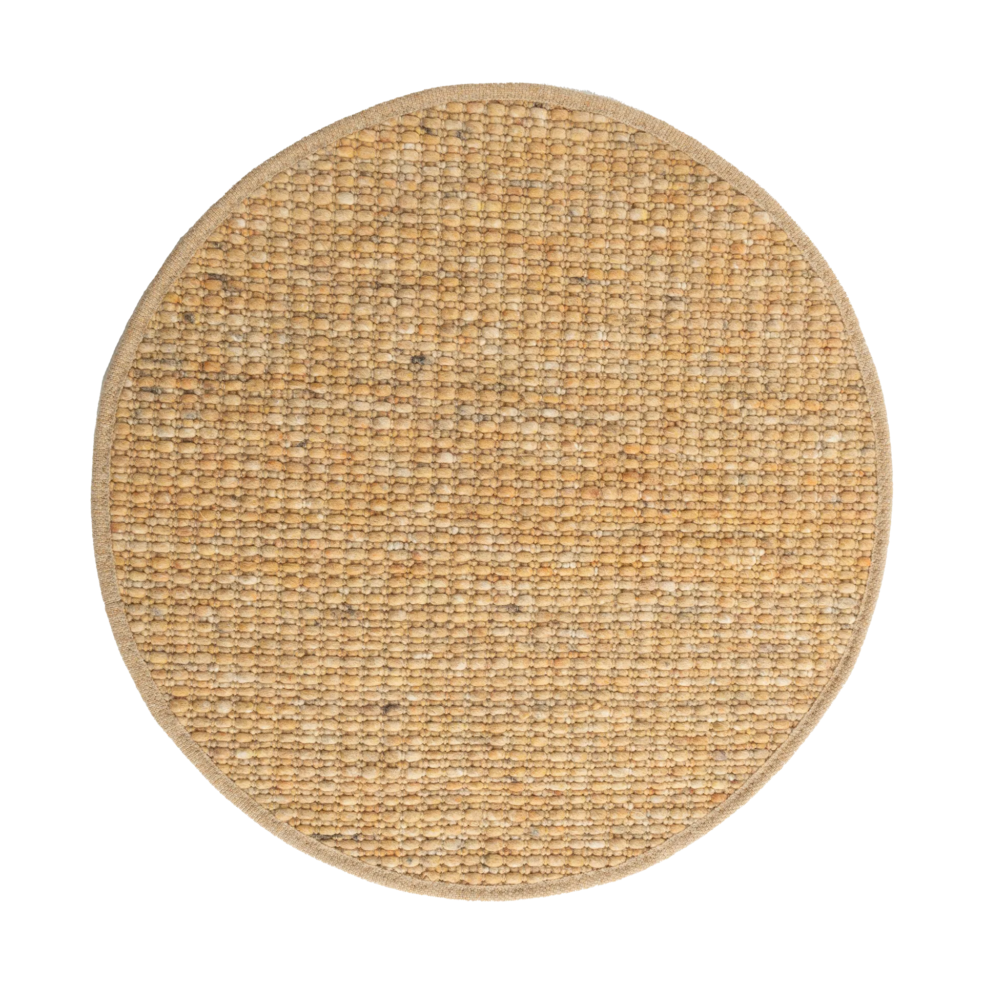 Greenland Swift round matta, Gold nr. 261, Ø300 cm Tisca