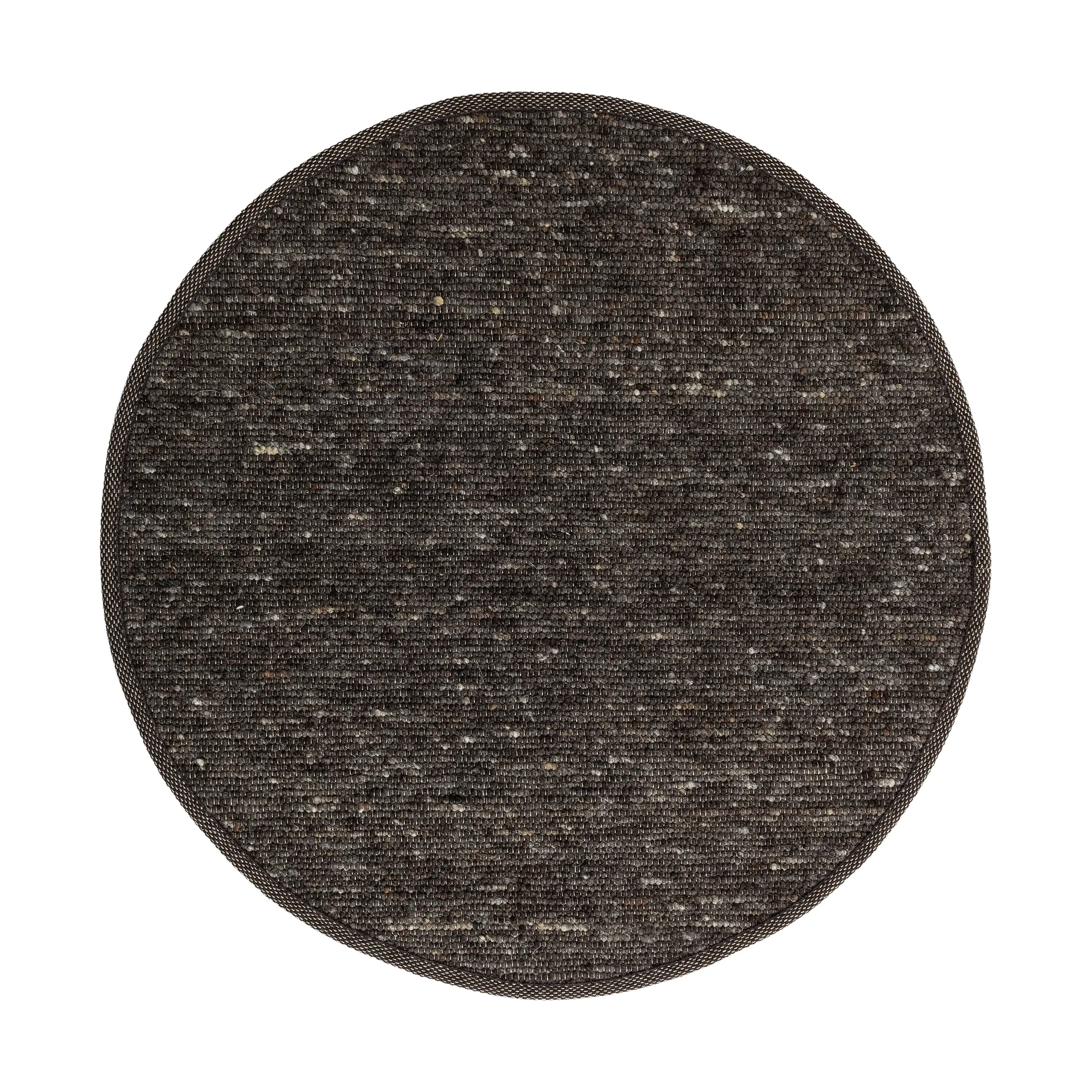 Sierrafil round matta, Anthracite nr. 83, Ø250 cm Tisca