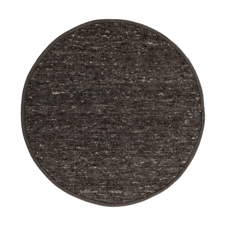 Sierrafil round matta - Anthracite nr. 83, Ø250 cm - Tisca