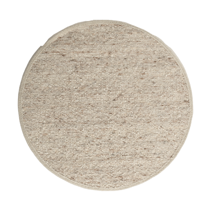 Sierrafil round matta - Ecru nr 32, Ø300 cm - Tisca