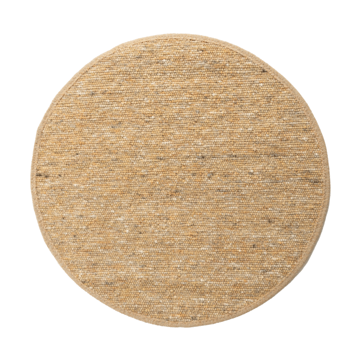 Sierrafil round matta - Gold nr. 261, Ø250 cm - Tisca