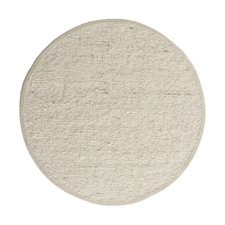 Sierrafil round matta - Natural white nr. 11, Ø250 cm - Tisca
