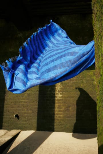 Band pläd 160x200 cm - Blue & Black - Tom Dixon