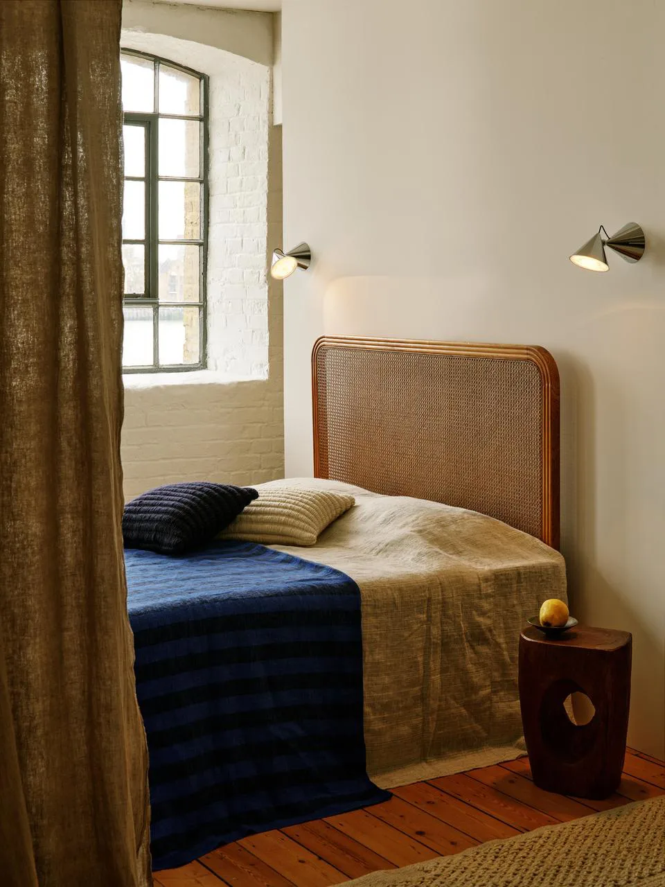 Band pläd 160x200 cm, Blue & Black Tom Dixon