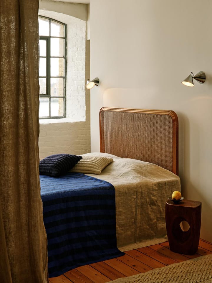 Band pl�äd 160x200 cm, Blue & Black Tom Dixon