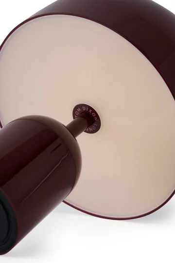 Bell Portabel LED bordslampa 28 cm v.2 - Burgundy (vinröd) - Tom Dixon