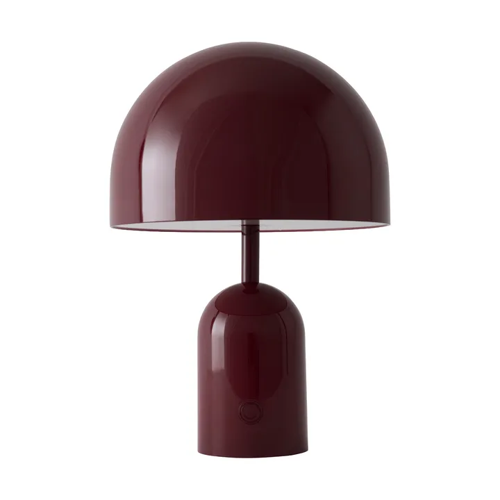 Bell Portabel LED bordslampa 28 cm v.2 - Burgundy - Tom Dixon
