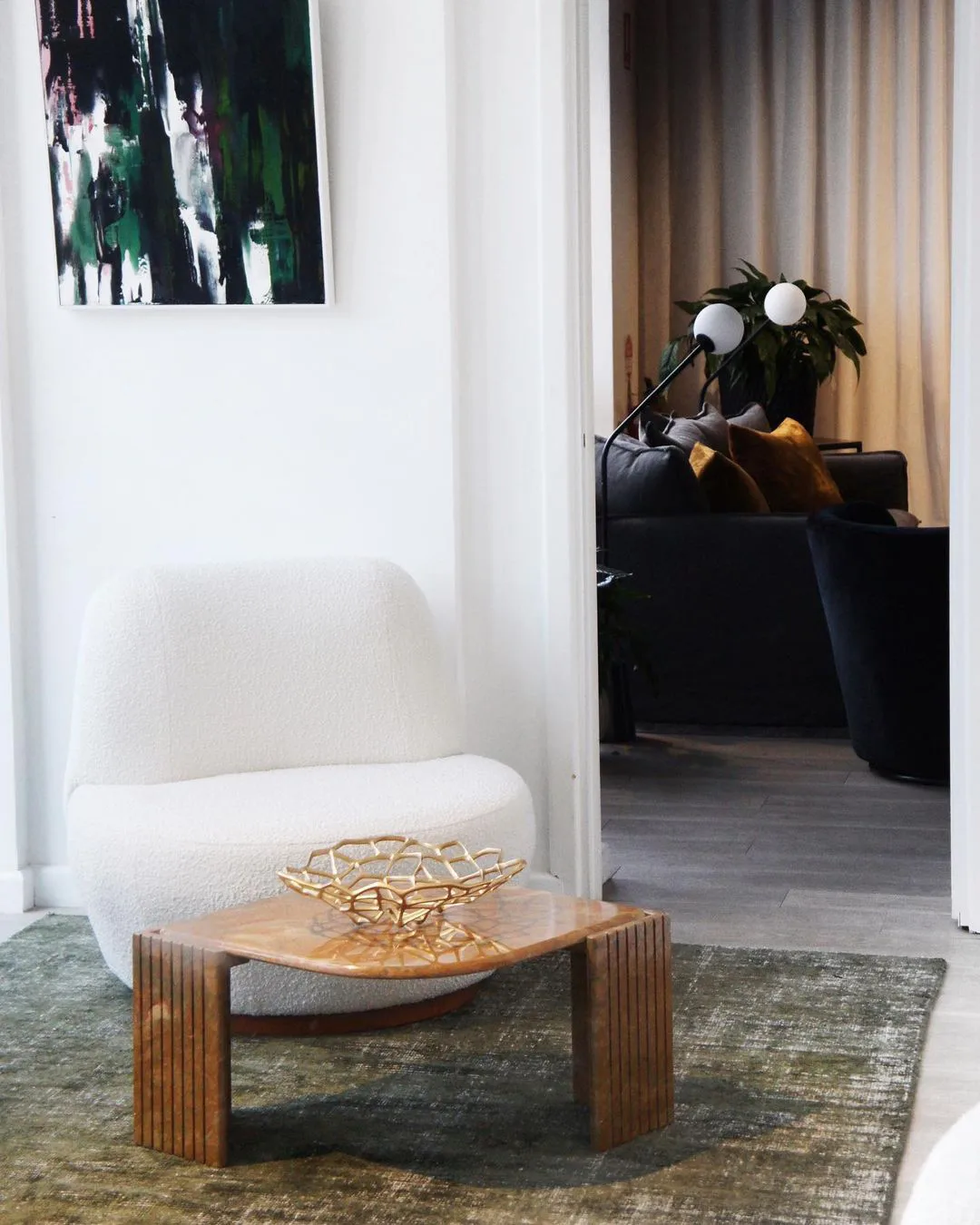 Bone skål, Mässing, L Tom Dixon