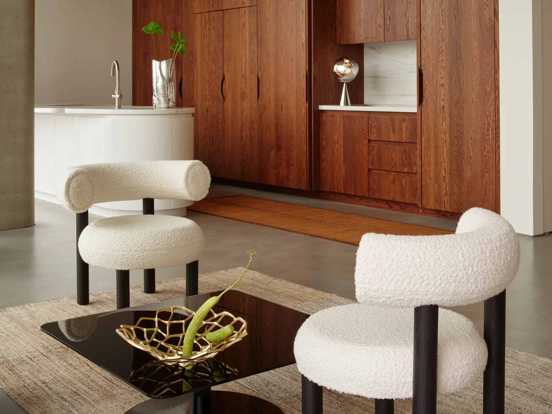 Bone skål, Mässing, L Tom Dixon