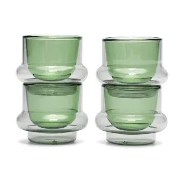 Bump espressokopp 5 cl 4-pack - Green - Tom Dixon
