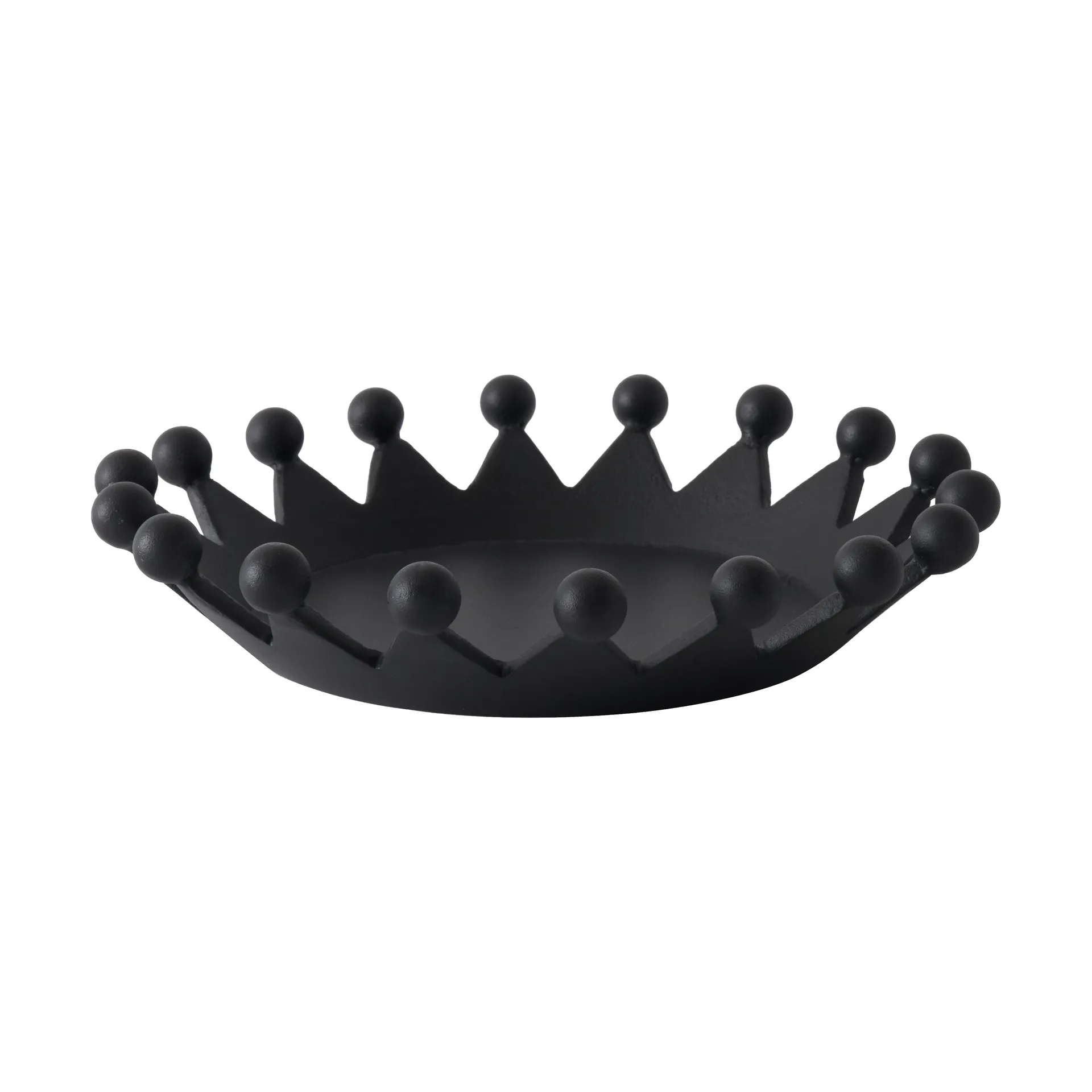 Cast Iron Crown ljuslykta, Ø22x4,5 cm Tom Dixon