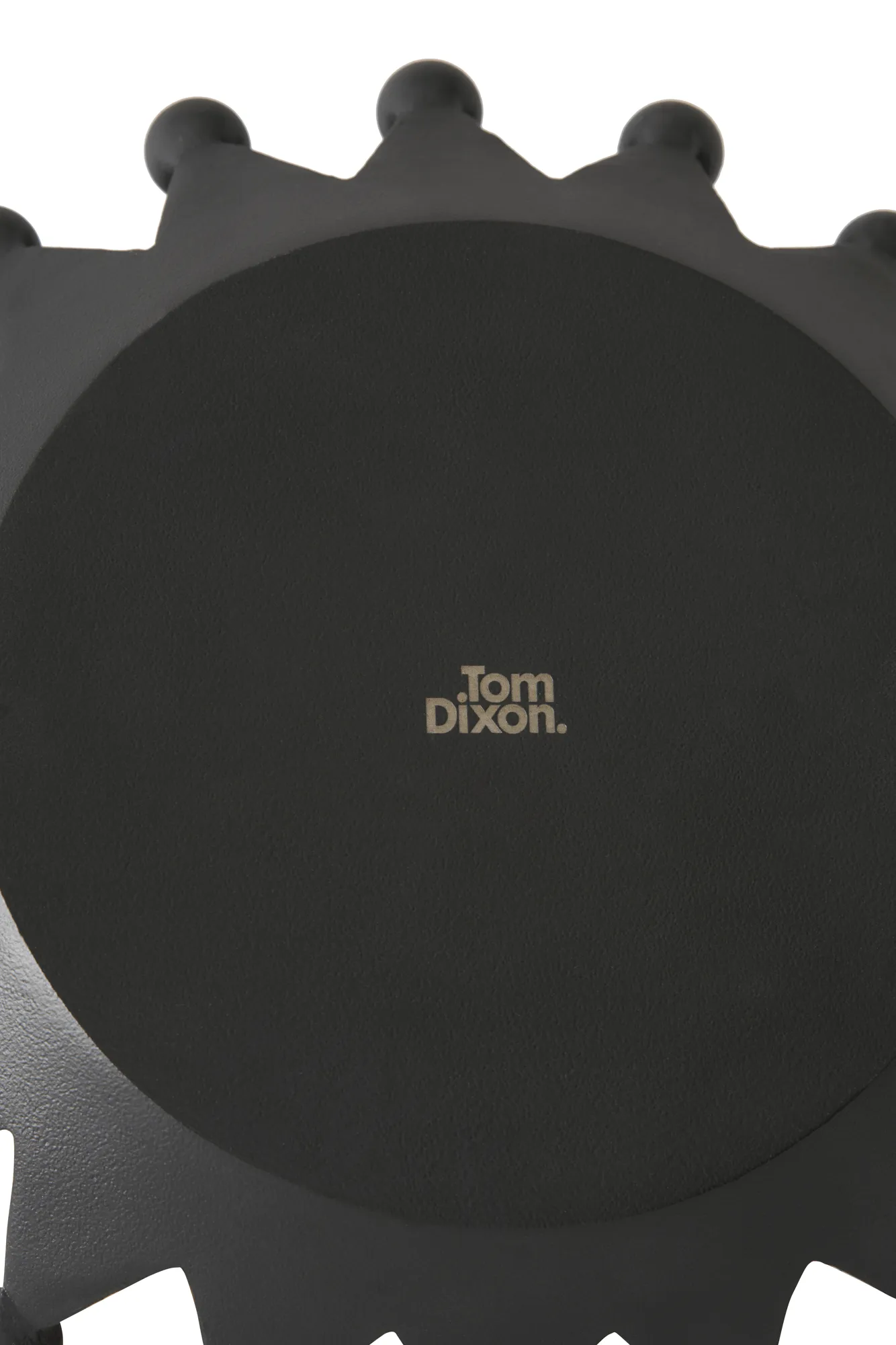 Cast Iron Crown ljuslykta, Ø22x4,5 cm Tom Dixon