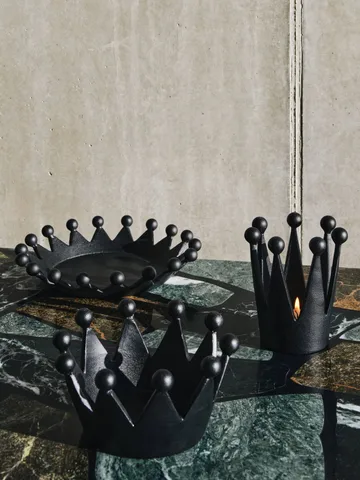 Cast Iron Crown ljuslykta - Ø22x4,5 cm - Tom Dixon